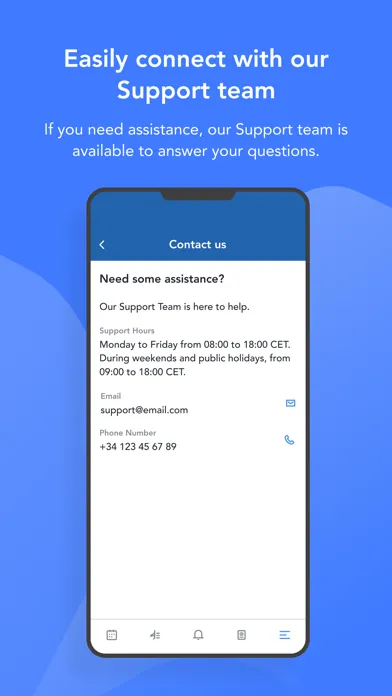 NuvolOps Crew App Screenshots