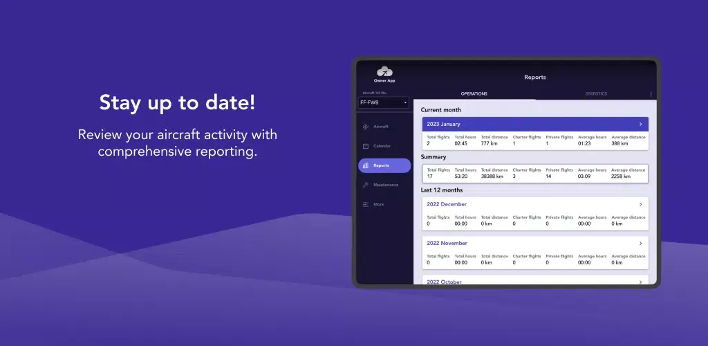 Zrzuty ekranu NuvolOps Owner App