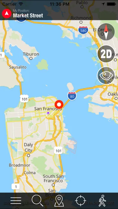 Zrzuty ekranu World Offline Maps + Voice Navigator and Video Dash Cam