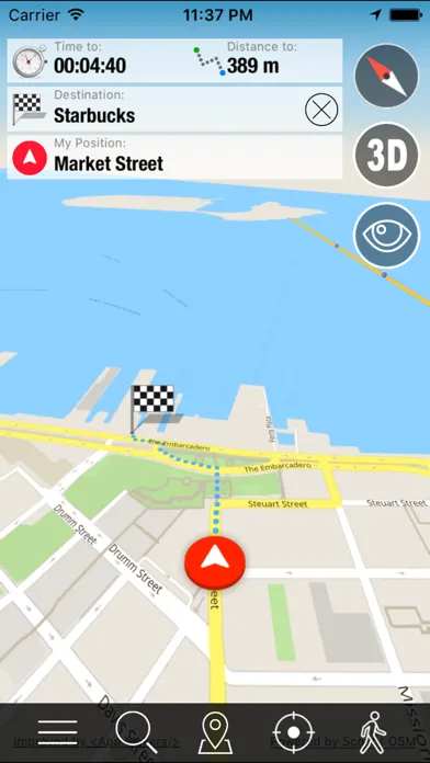 Zrzuty ekranu World Offline Maps + Voice Navigator and Video Dash Cam