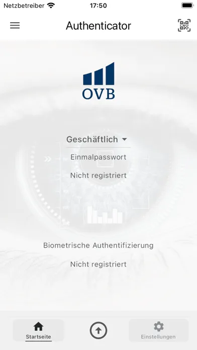 OVB Multi Factor Authenticator Screenshots