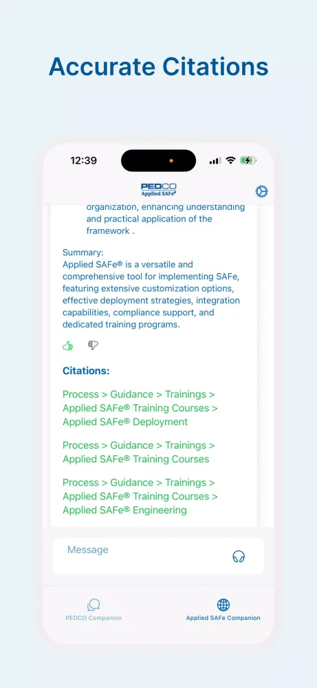 Applied SAFe Companion Ekran Görüntüleri