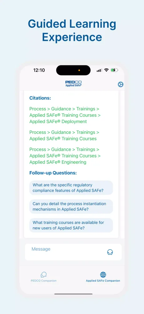 Applied SAFe Companion Ekran Görüntüleri