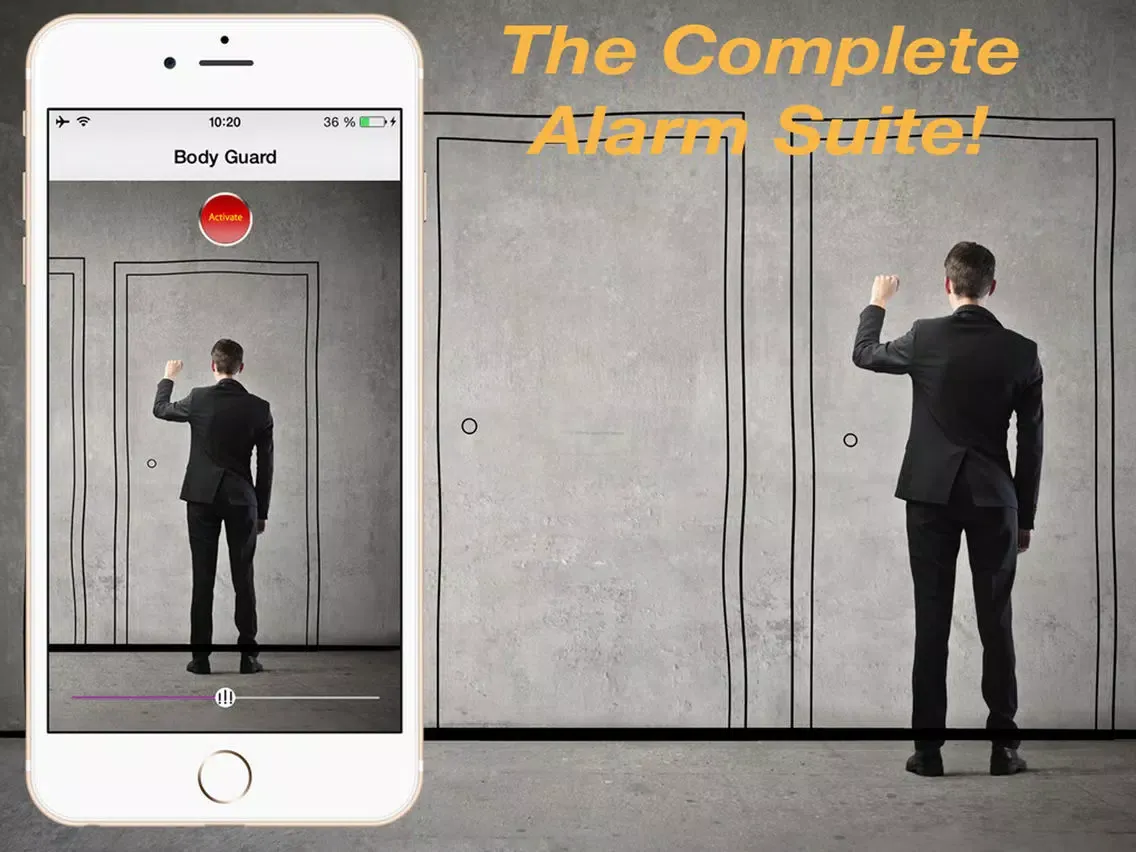 تصاویر Bodyguard - Motion detection iPad 
