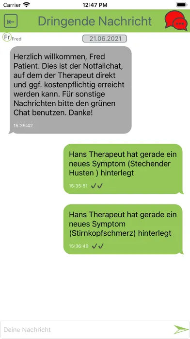 Tangkapan layar Meine Homöopathie-Therapeuten