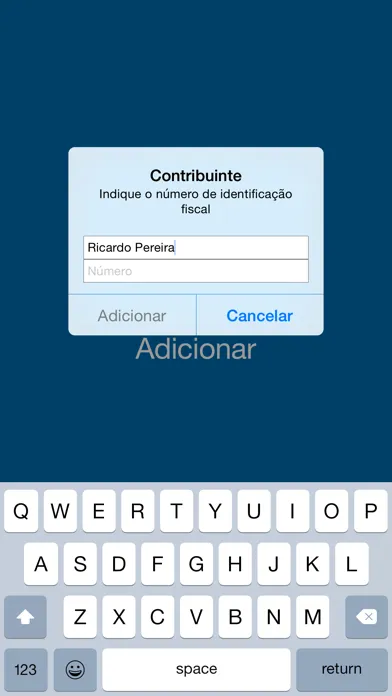 Tangkapan layar Contribuinte: garantia do NIF correto para a sua fatura e IRS