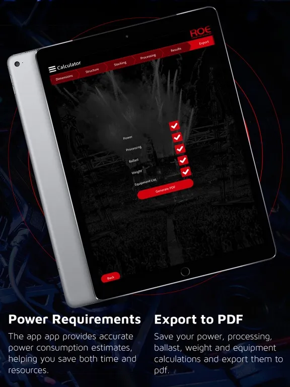 ROE Calculator iPad  スクリーンショット