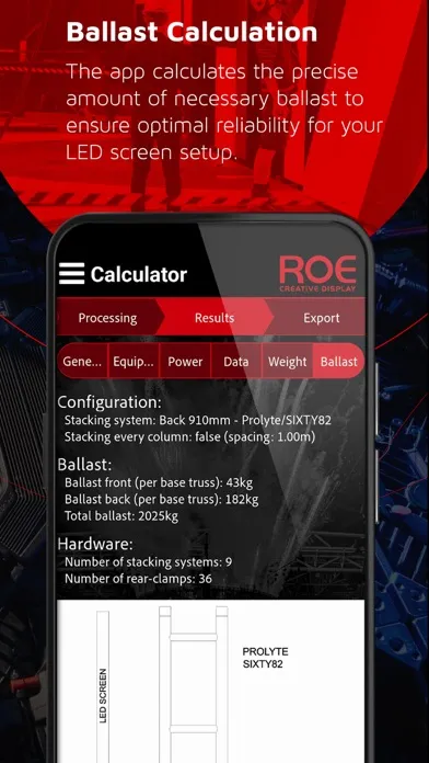 ROE Calculator スクリーンショット