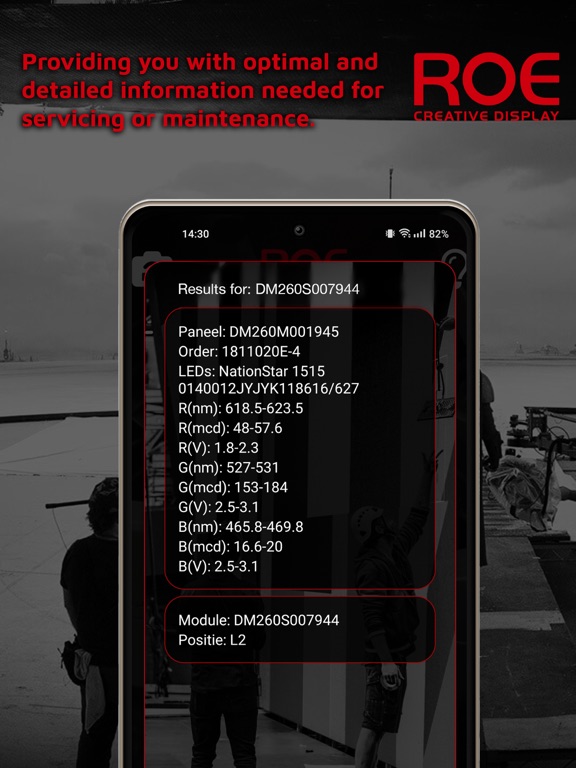 ROE Scanner iPad 應用截圖