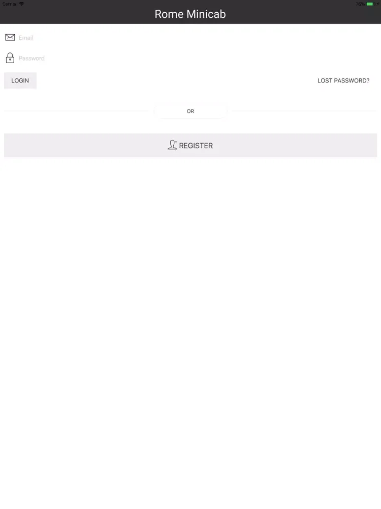 Скриншоты Rome Minicab iPad 