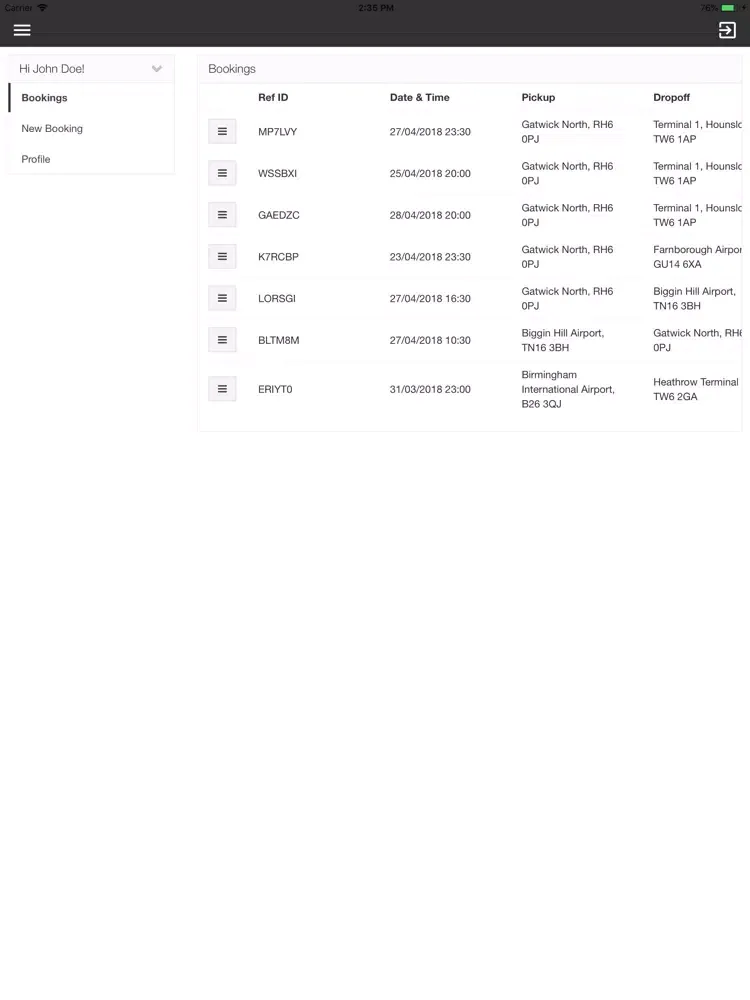 Скриншоты Rome Minicab iPad 