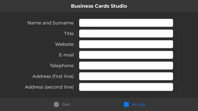 Business Cards Studio Screenshots