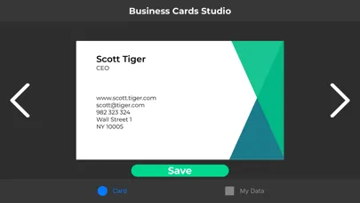 Business Cards Studio Screenshots