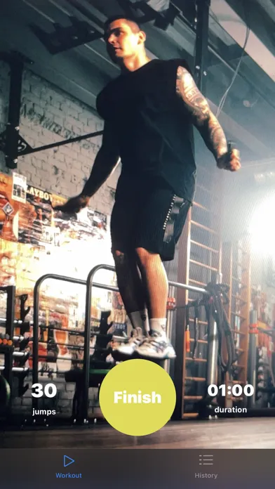 Tangkapan layar Jump Rope Counter Pro