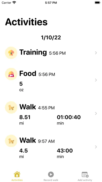 Dog walk, pet care स्क्रीनशॉट