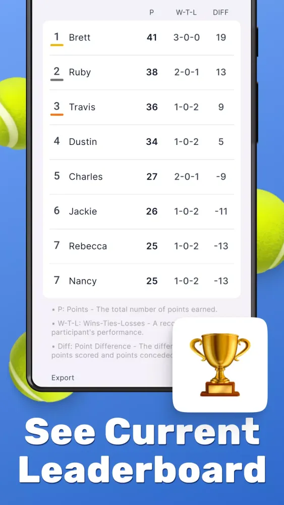Zrzuty ekranu PadelMix