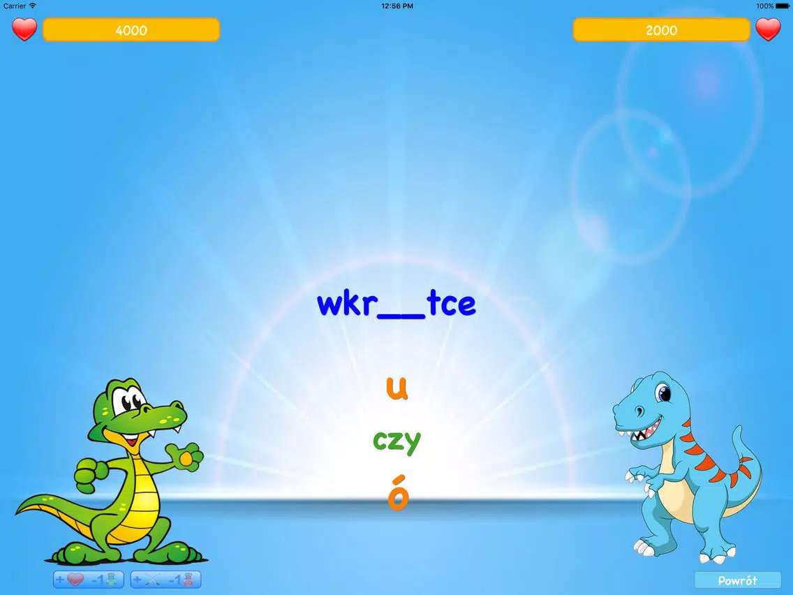 Capturas de pantalla de Ortografia dla Dzieci - nauka pisowni poprzez zabawę iPad 