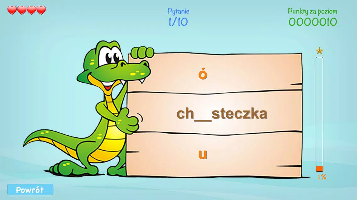Capturas de pantalla de Ortografia dla Dzieci - nauka pisowni poprzez zabawę