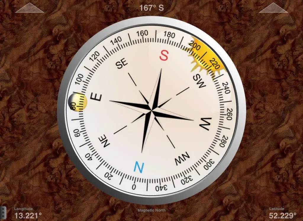 Sun & Moon Compass for iPad, iPhone and iPod Touch iPad  سکرین شاٹس