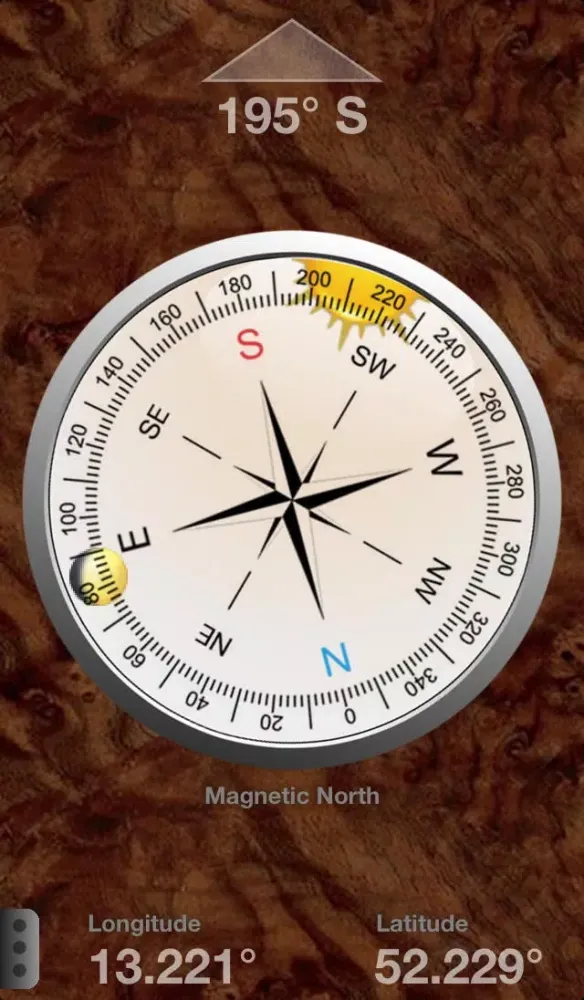 Sun & Moon Compass for iPad, iPhone and iPod Touch سکرین شاٹس
