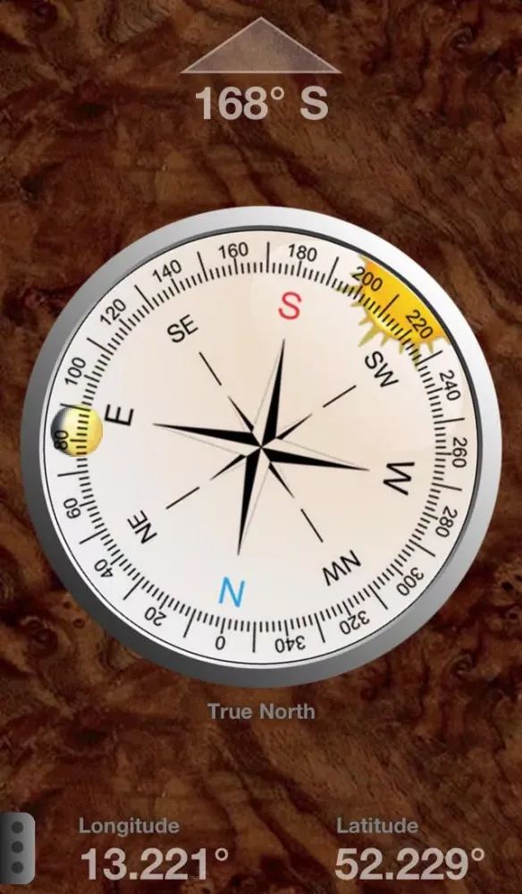 Sun & Moon Compass for iPad, iPhone and iPod Touch سکرین شاٹس