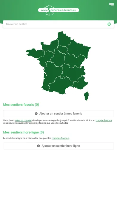 Sentiers en France স্ক্রিনশট