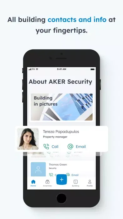 Ảnh chụp màn hình của Aker Security