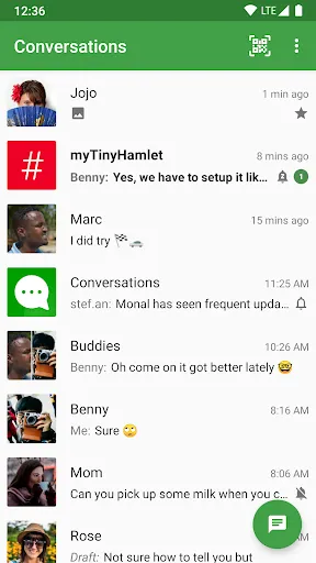 Conversations (Jabber / XMPP) Screenshots