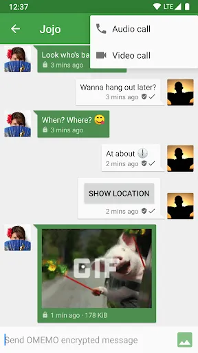 Conversations (Jabber / XMPP) Screenshots