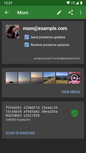 Conversations (Jabber / XMPP) Screenshots