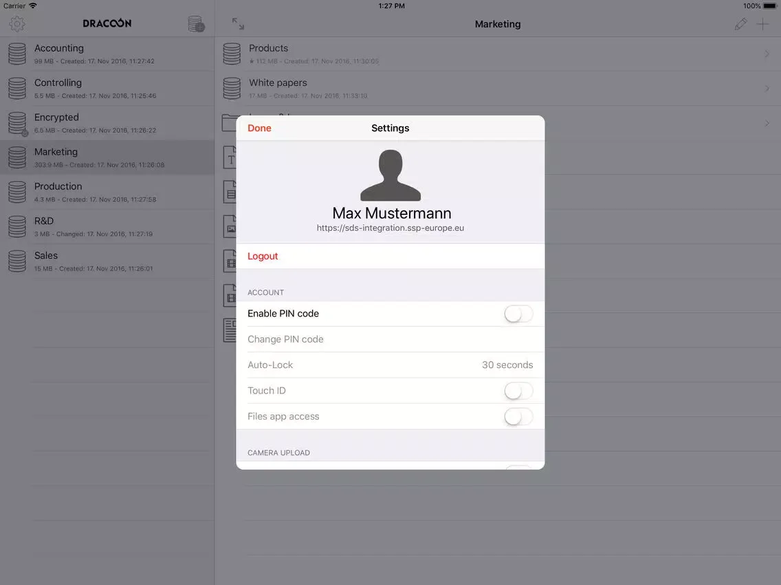 Capturas de pantalla de DRACOON Legacy iPad 