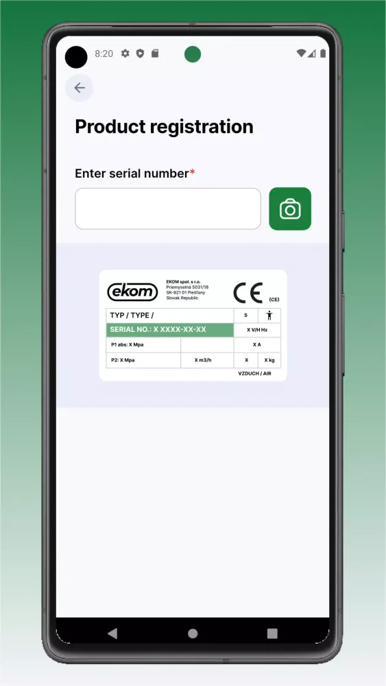 ภาพหน้าจอของ EKOM App