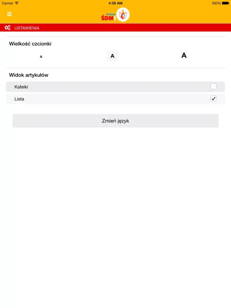 WYD Info iPad 应用截图