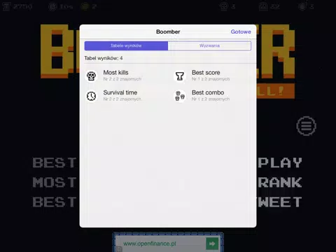 Screenshot di Boomber iPad 
