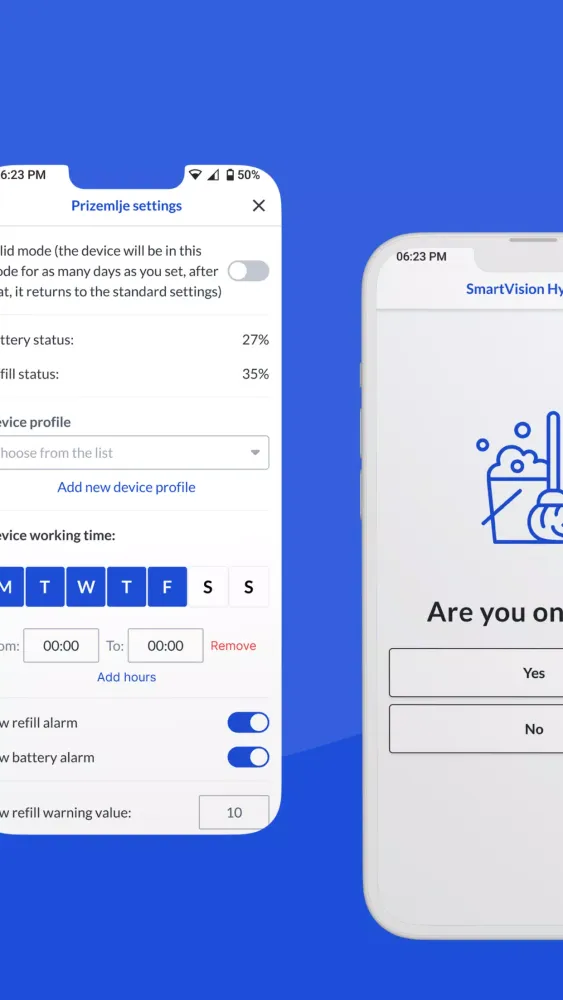 Smart Vision Hygiene Screenshots
