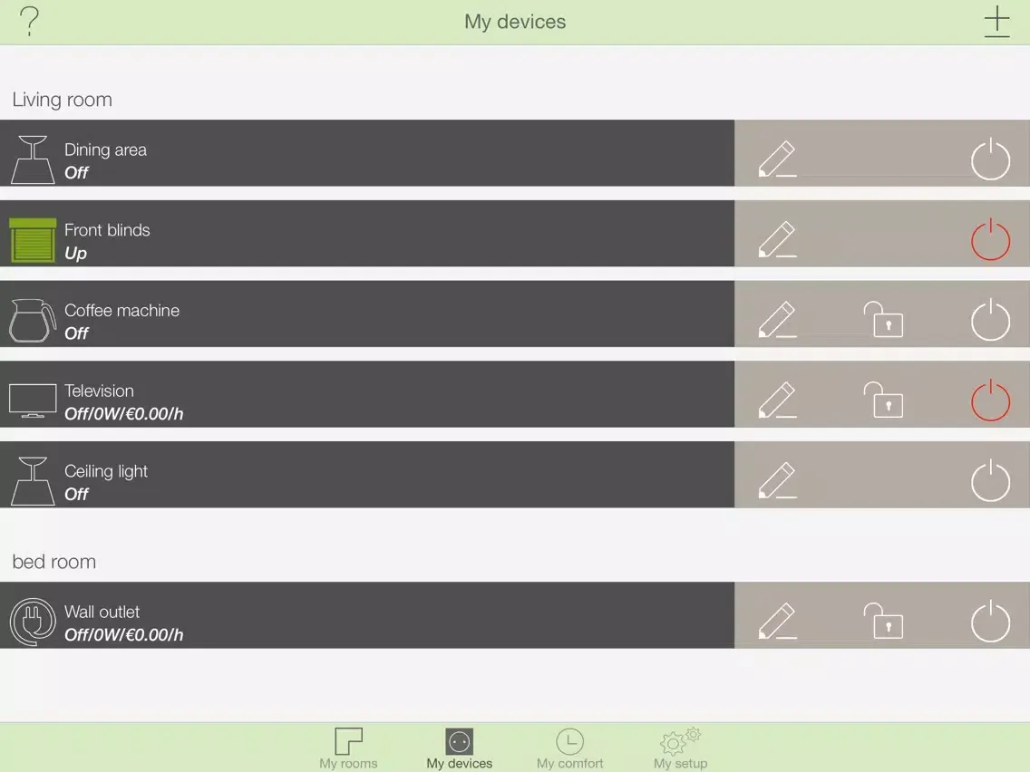 tapHOME iPad  스크린샷