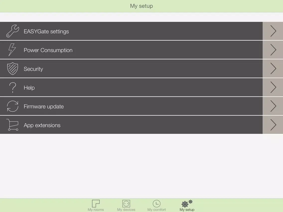 tapHOME iPad  스크린샷