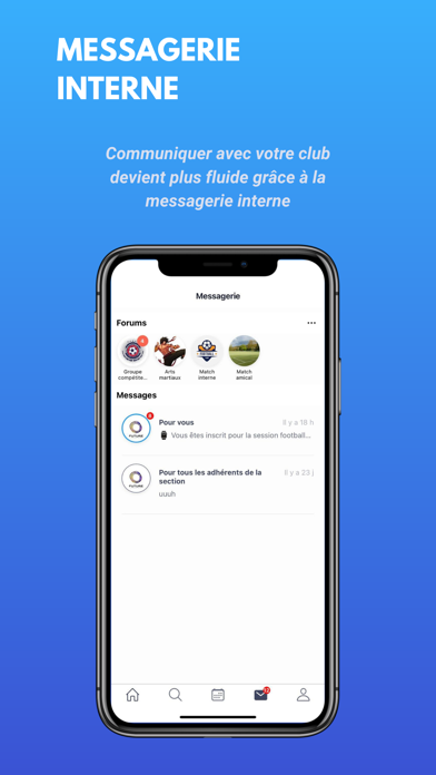 Capturas de pantalla de MonClub App