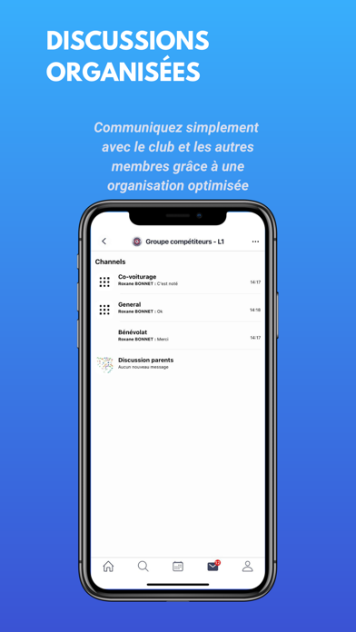 Capturas de pantalla de MonClub App