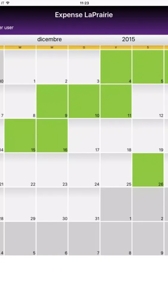 Expense LaPrairie Screenshots