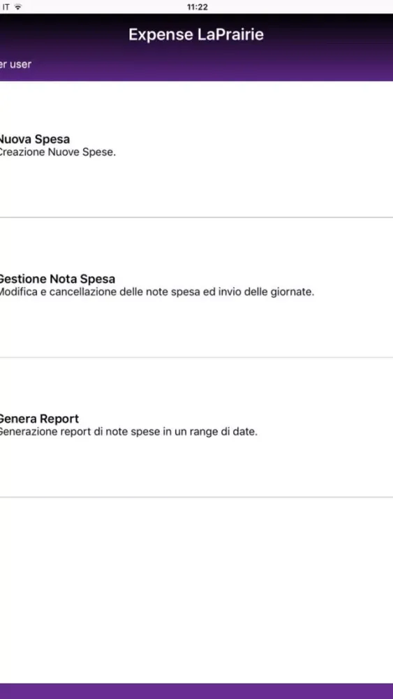 Expense LaPrairie Screenshots