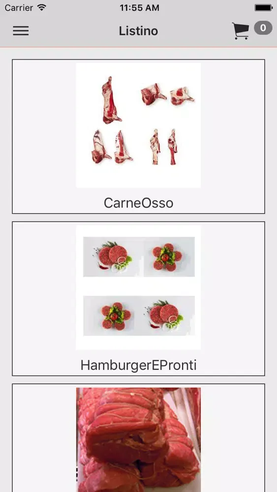 Ảnh chụp màn hình của CarniMarche