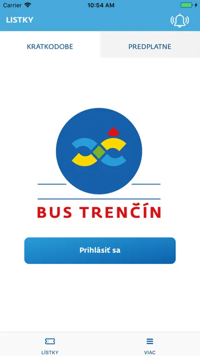 ภาพหน้าจอของ BUS Trenčín