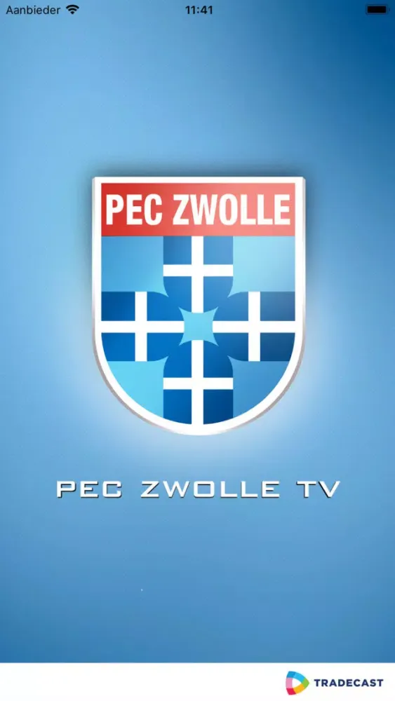 Capturas de tela do PEC Zwolle TV