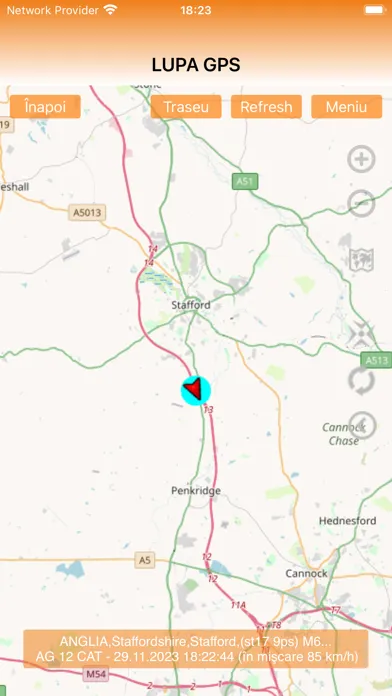 Lupa GPS Ekran Görüntüleri