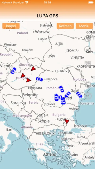 Lupa GPS Ekran Görüntüleri