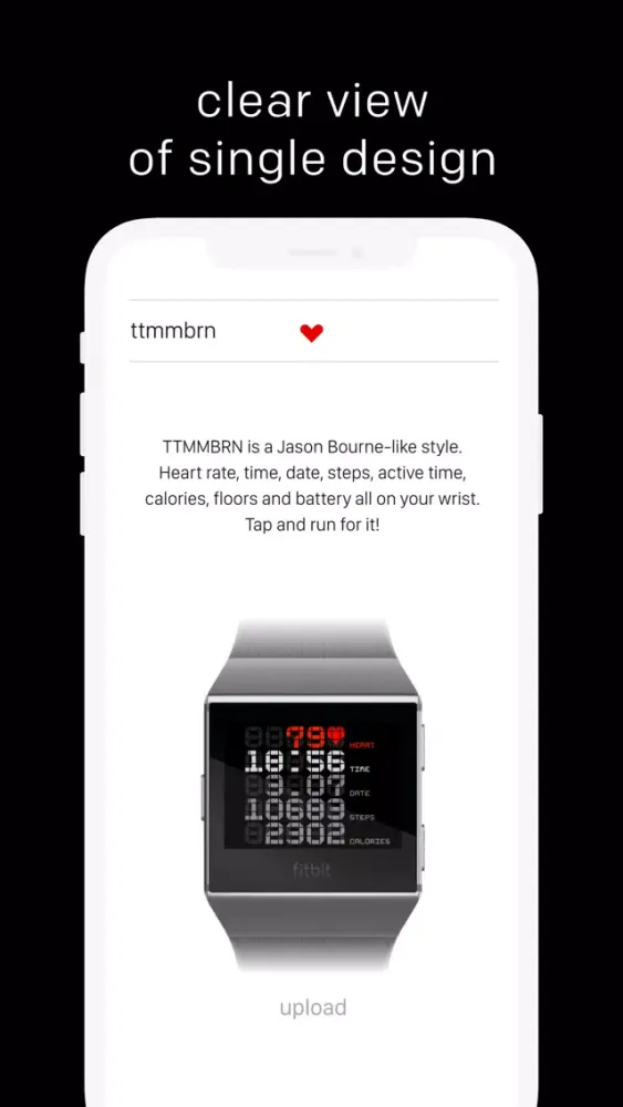 Скриншоты TTMM for Fitbit Ionic