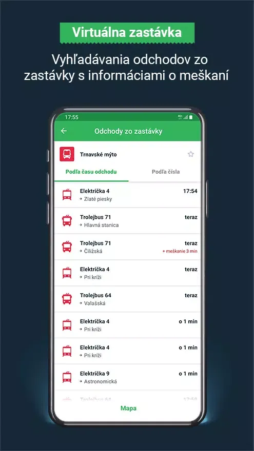 Screenshot di Dopravná karta v mobile