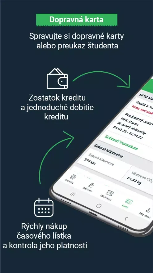 Screenshot di Dopravná karta v mobile