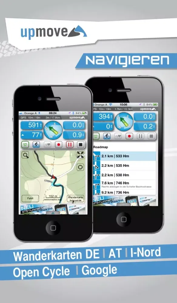 صور upmove GPS for mountainbike powered by Drei